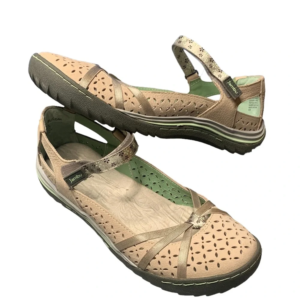 Jambu Women's Cherry Blossom Casual Shoes Size 8.5 - Picture 4 of 11